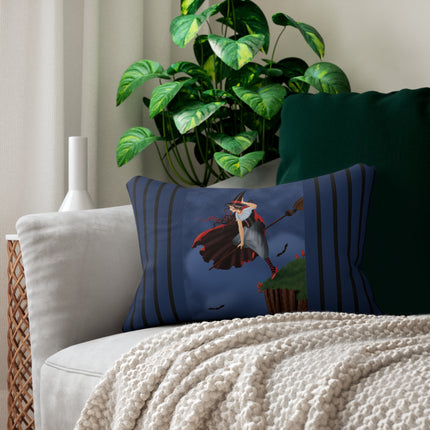 The Enchanted Witch Spun Polyester Lumbar Pillow