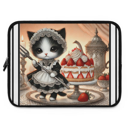 The Patisserie Kitten Laptop Sleeve – Sweet Charm & Storybook Delight