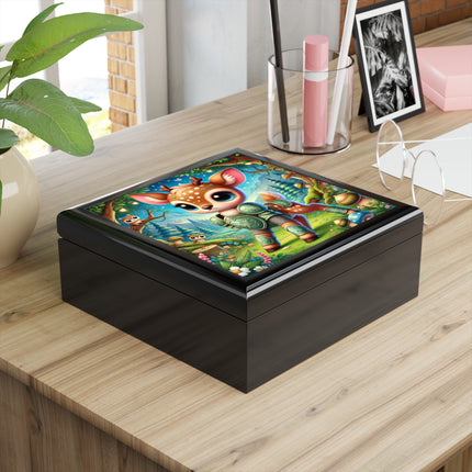 Fawn Defender Jewelry Box
