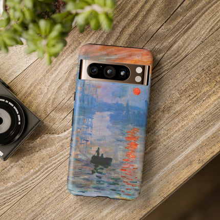 Sunrise by Claude Monet Phone Cases