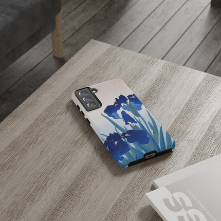 Iris Flowers by Ohara Koson Phone Cases