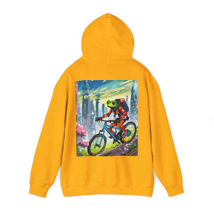 Cyberpunk Frog – Heavy Blend™ Hooded Sweatshirt