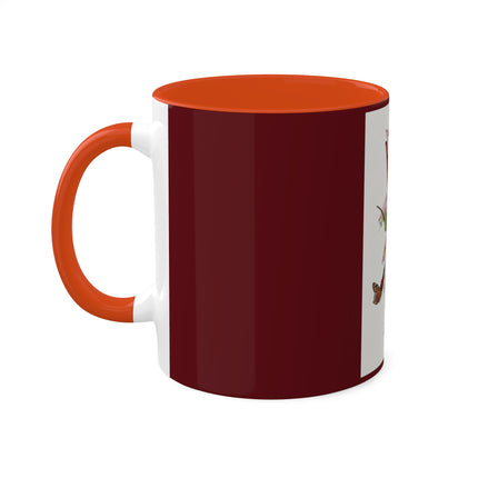 Hummingbird by Paul Gervais Colorful Mugs, 11oz