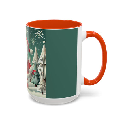 Santa's Joyful Night Colorful Mugs (11oz, 15oz)