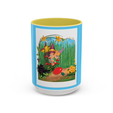 Spring Fairies & Floral Delights Colorful Mugs (11oz, 15oz)