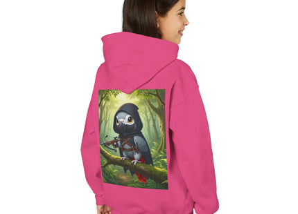 The African Grey Sentinel Youth Heavy Blend Hooded Sweatshirt