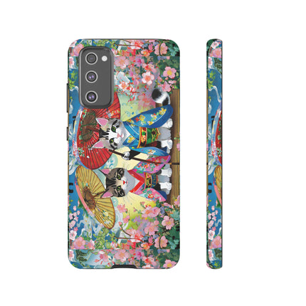 Kimono Kitties Phone Cases