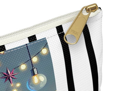 Whimsical Christmas Tea Party Accessory Pouch