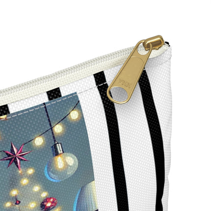 Whimsical Christmas Tea Party Accessory Pouch