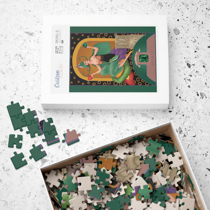 May & Emerald (from the Gem Series) by Sofia Chiostri Puzzle (110, 252, 500-piece)