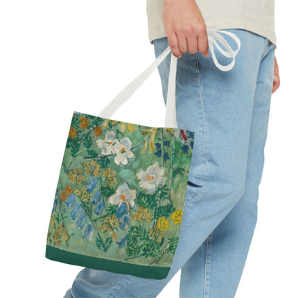 Flowers by August Babberger Tote Bag (AOP)
