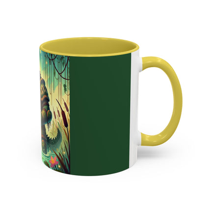 Swamp Tyrant Colorful Mugs (11oz, 15oz)