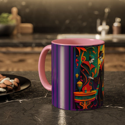 Phantoms of Elegance Colorful Mugs (11oz, 15oz)