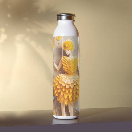 Dandelion Fairy Slim Water Bottle