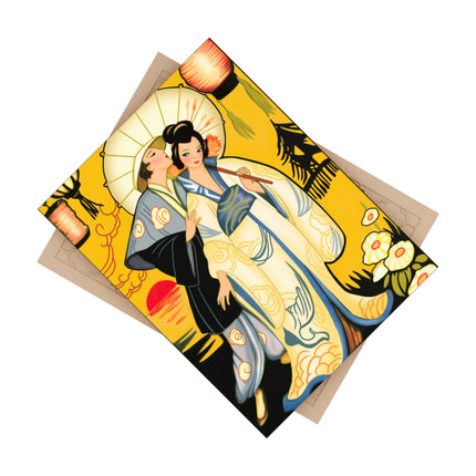 Golden Embrace Ceramic Tile