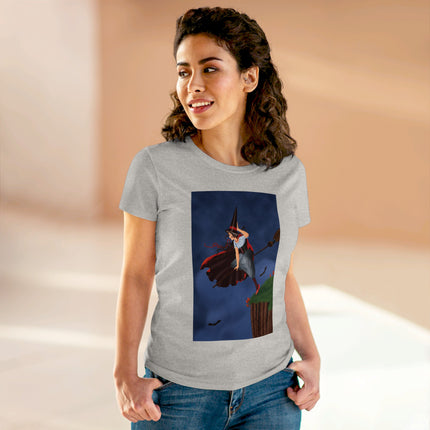The Enchanted Witch Women's Midweight Cotton Tee