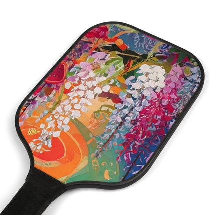 Golden Wisteria Elegance Pickleball Kit
