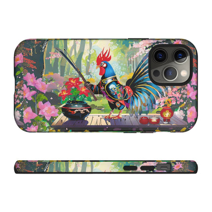 Cyberpunk Rooster Phone Cases