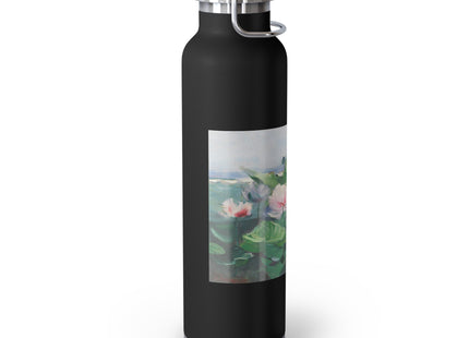 Water Lilies by Karl Hagemeister Copper Vacuum Insulated Bottle, 22oz