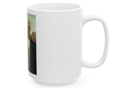 American Gothic by Grant Wood Ceramic Mug (11oz, 15oz)