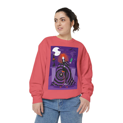 Mystic Elegance Unisex Garment-Dyed Sweatshirt