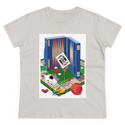 Games Unleashed Women's Midweight Cotton Tee