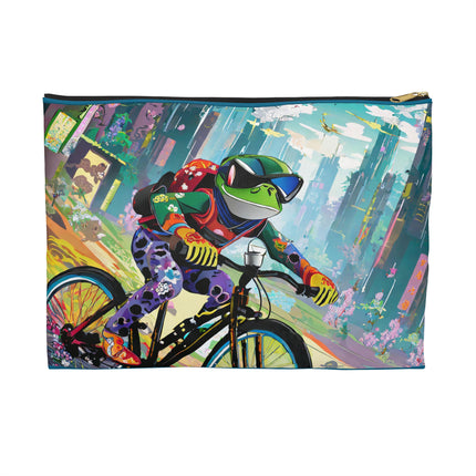 Cyberpunk Frog Pencil Case