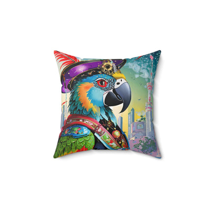 Tech Plumes Spun Polyester Square Pillow