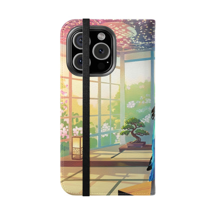 🎧🦜 Parrot DJ Flip Case – Neon Beats & Cyber Groove