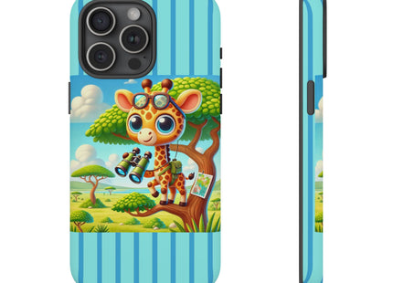 Giraffe Lookout Phone Cases