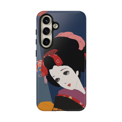 Geisha Portrait Phone Case – Elegant Beauty & Timeless Grace