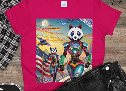 Cyber Punk Robots Cotton Tee