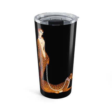 Leopard Queen 20oz Tumbler – Wild Beauty & Art Deco Glamour