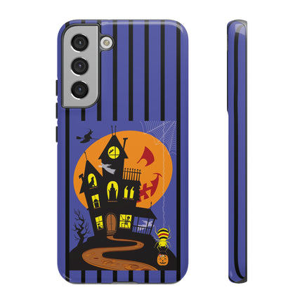 Halloween Night at the Haunted House Phone Cases