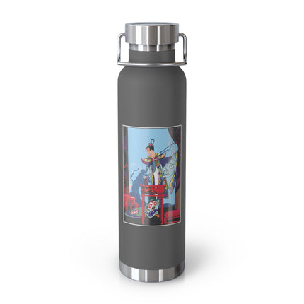 A Visual Journey by Umberto Brunelleschi Copper Vacuum Insulated Bottle, 22oz