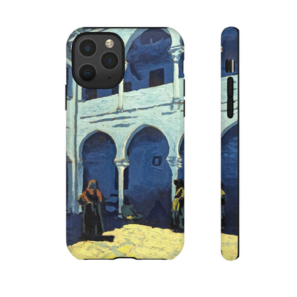 Courtyard of Moroccan Riad by George Gaudion Phone Cases