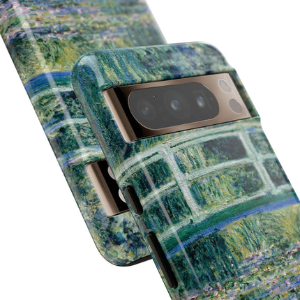 Water Lilies and Japanese Bridge by Claude Monet Phone Cases
