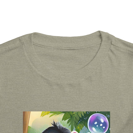Bubble Magic in the Jungle Toddler Short Sleeve Tee