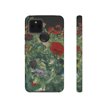 Poppies (A Study of Poppies for Carnation, Lily, Lily, Rose) by John Singer Sargent Phone Cases