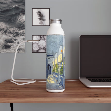 Gallery of a Moroccan Riad by George Gaudion Slim Water Bottle