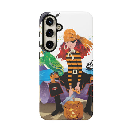 Moonlit Pirate Halloween Phone Cases