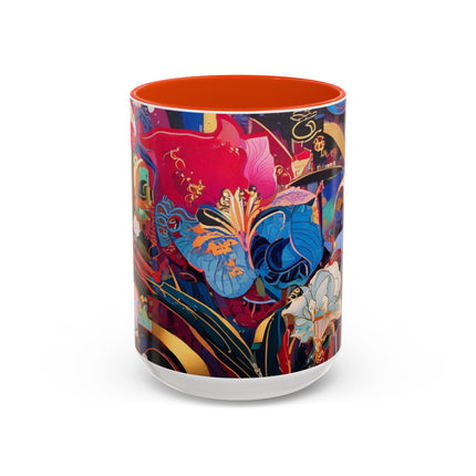 Ethereal Irises Colorful Mugs (11oz, 15oz)