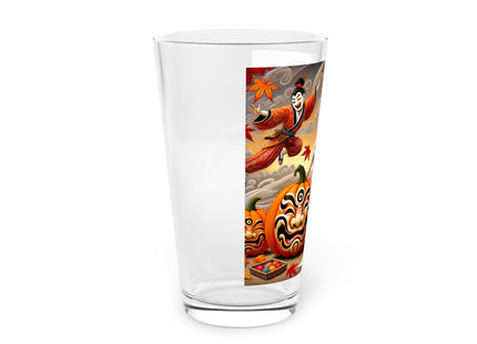 Halloween Rabbit’s Kabuki Jack-o’-Lanterns Glass, 16oz