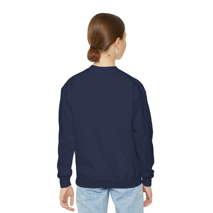 Candy Corn Skeleton Youth Crewneck Sweatshirt