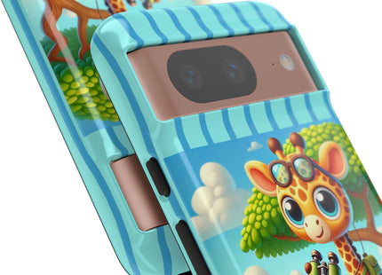 Giraffe Lookout Phone Cases