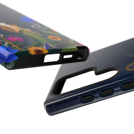 🌙🕯️ The Lady Of The Midnight Garden Phone Case – Art Deco Nocturne