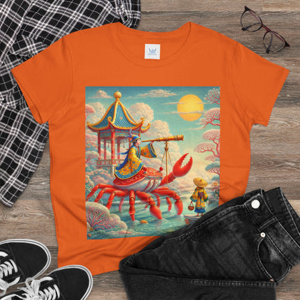 The Celestial Crab Navigator Cotton Tee