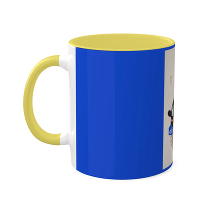 Illustrations of Japanese Toys Pl.009 by Kawasaki Kyosen Colorful Mugs, 11oz