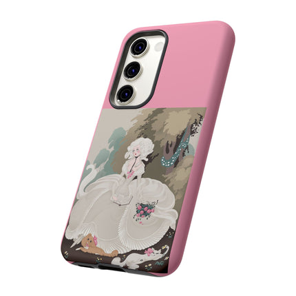 Rococo Garden Reader Phone Case – Whimsical Elegance & Timeless Charm