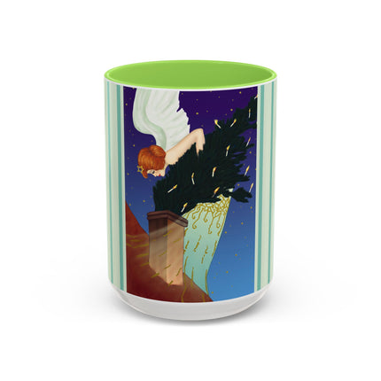 The Christmas Angel Colorful Mugs (11oz, 15oz)